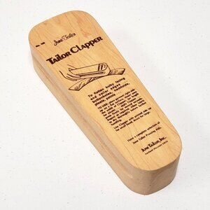 June Tailor Wood Tailor Clapper Sewing Garment Press
